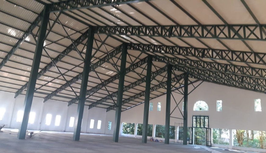 Estruturas e coberturas metálicas no museu de Orlândia – SP em 2021